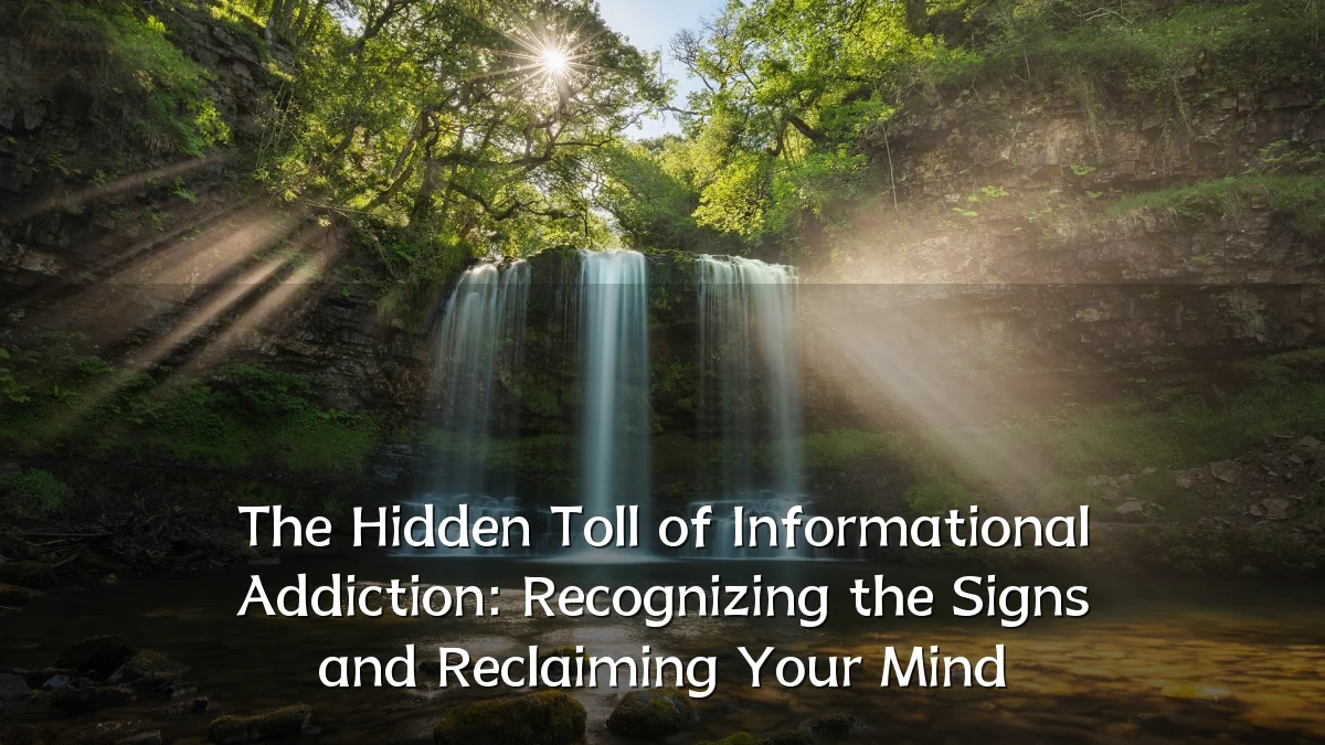 The Hidden Toll of Informational Addiction: Recognizing the Signs and Reclaiming Your Mind
