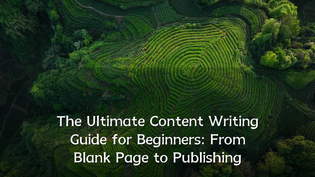 The Ultimate Content Writing Guide for Beginners: From Blank Page to Publishing