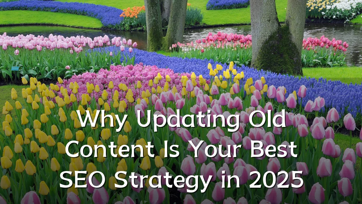 Why Updating Old Content Is Your Best SEO Strategy in 2025
