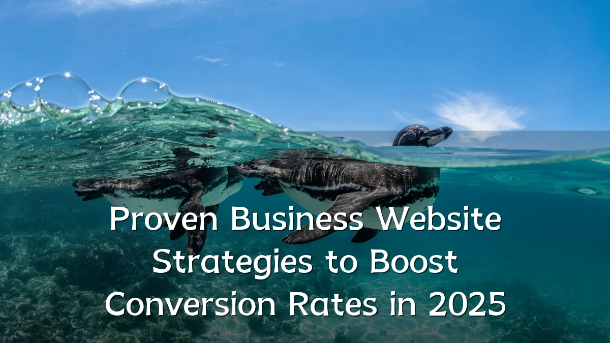 Proven Business Website Strategies to Boost Conversion Rates in 2025